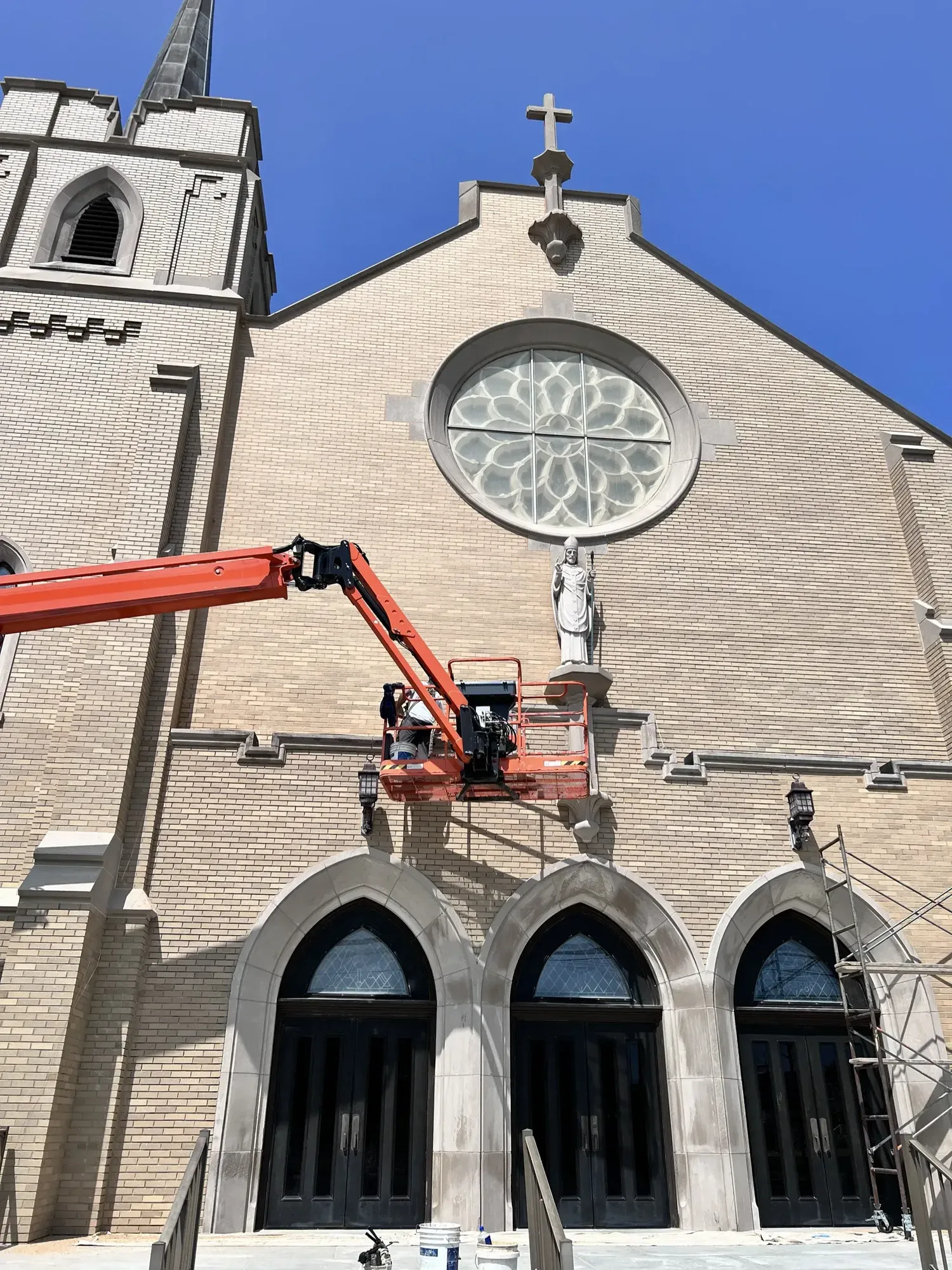 Historic church restoration by A. Pennacchi & Sons