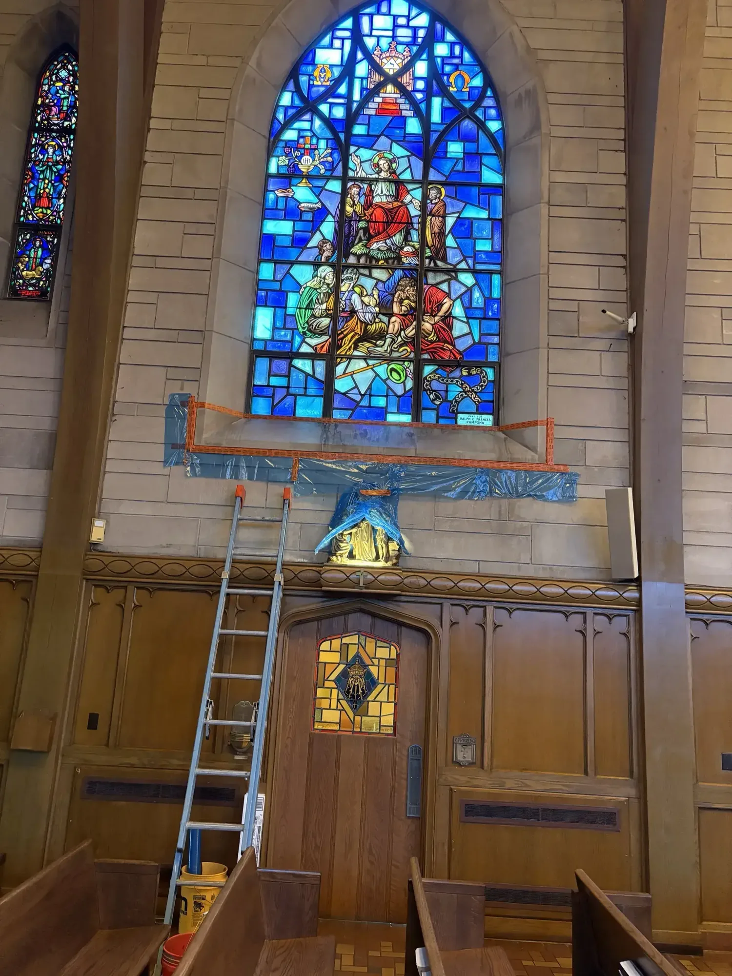 Historic church restoration by A. Pennacchi & Sons