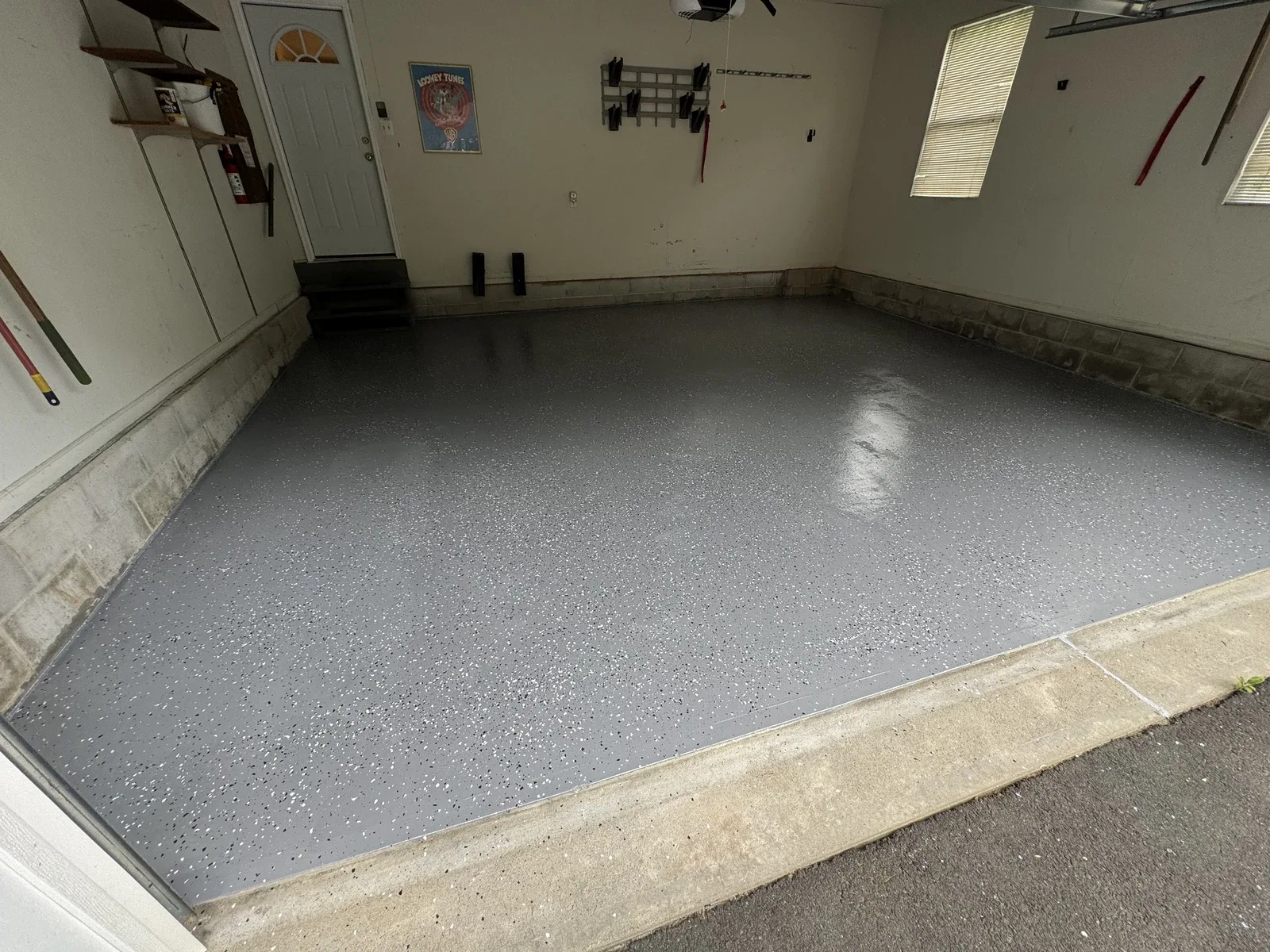 Epoxy & Cement Floors after the Pennacchi crew finished