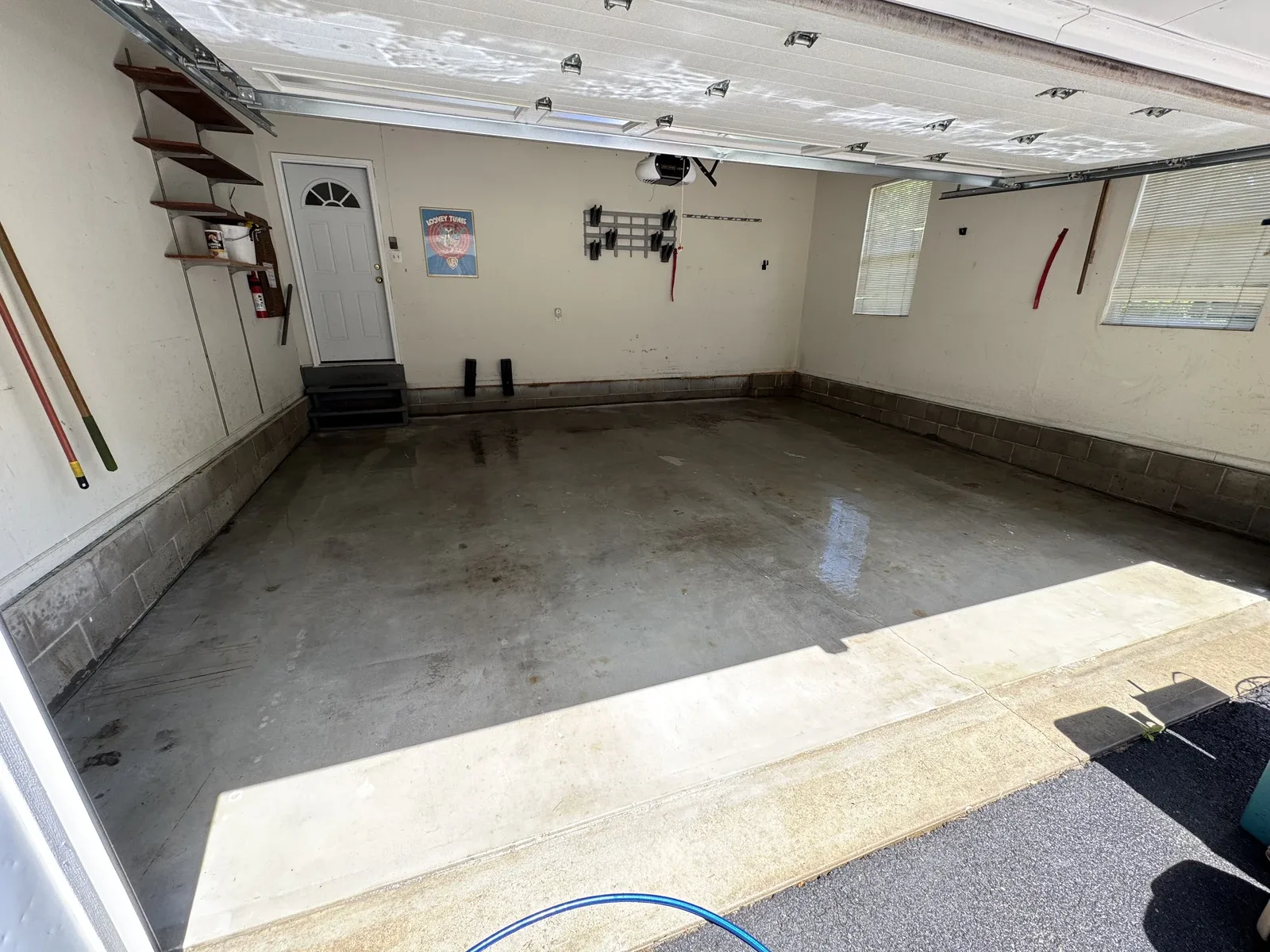 Epoxy & Cement Floors before Pennacchi work began
