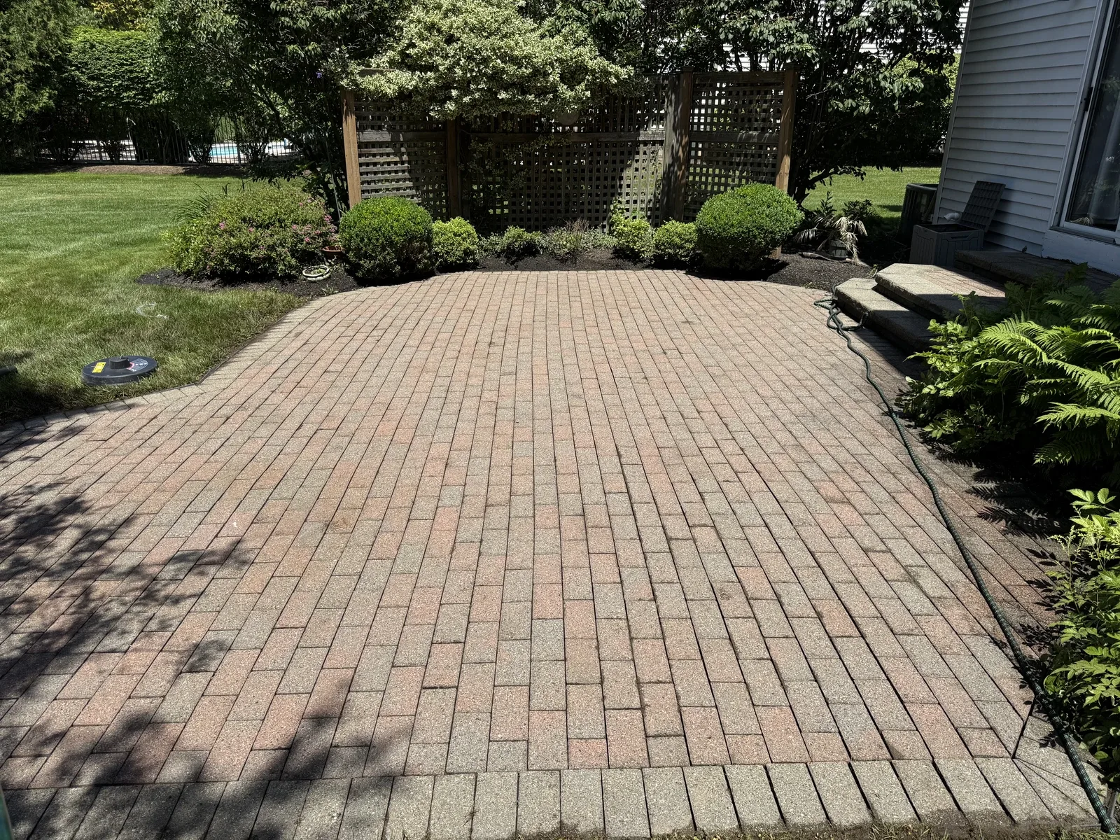 Exterior Cleaning after the Pennacchi crew finished